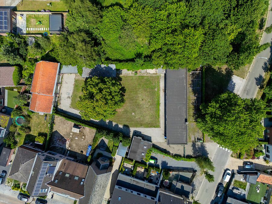 Te renoveren school in het groene Bellem