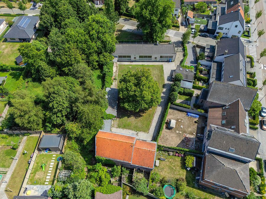 Te renoveren school in het groene Bellem