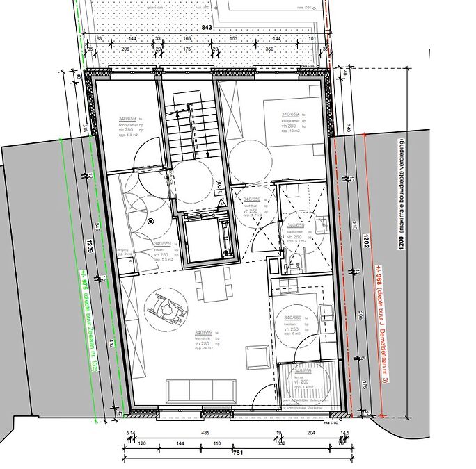 Klein appartementsgebouw
