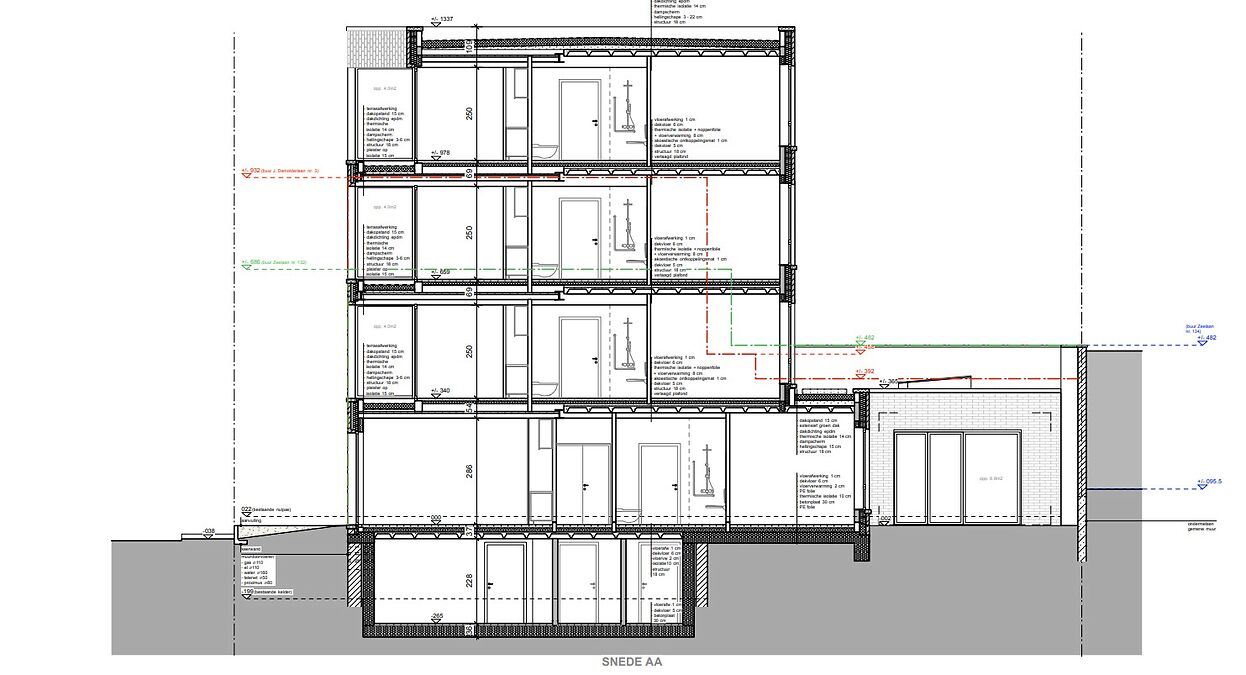 Klein appartementsgebouw
