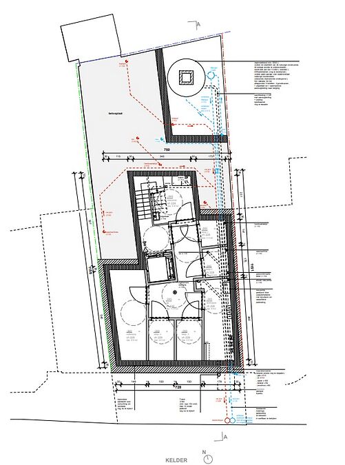 Klein appartementsgebouw