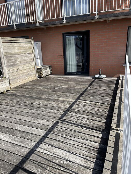 Appartement met zonneterras 25m2
