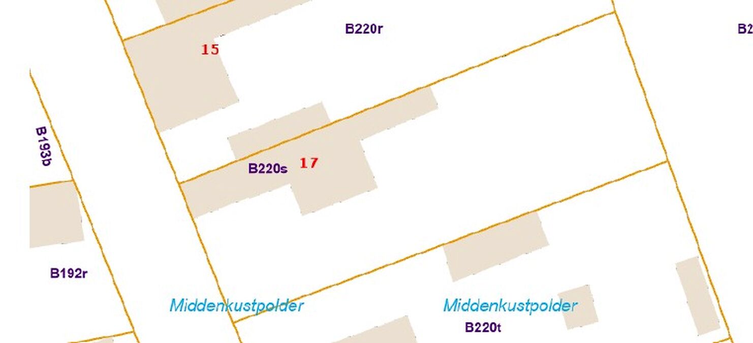 Renovatiepand/slooppand Doornhoekstr 17 Bekegem