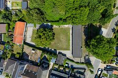 Te renoveren school in het groene Bellem
